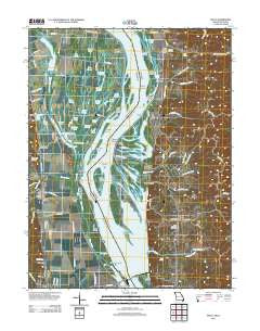 Foley Missouri Historical topographic map, 1:24000 scale, 7.5 X 7.5 Minute, Year 2011