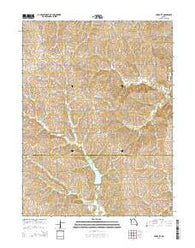 Ford City Missouri Current topographic map, 1:24000 scale, 7.5 X 7.5 Minute, Year 2014