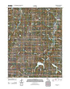 Fordham Missouri Historical topographic map, 1:24000 scale, 7.5 X 7.5 Minute, Year 2012