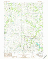 Fordham Missouri Historical topographic map, 1:24000 scale, 7.5 X 7.5 Minute, Year 1983