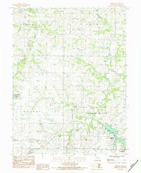 Fordham Missouri Historical topographic map, 1:24000 scale, 7.5 X 7.5 Minute, Year 1983