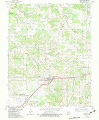 Fordland Missouri Historical topographic map, 1:24000 scale, 7.5 X 7.5 Minute, Year 1982