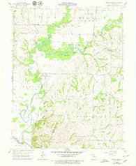 Forest Green Missouri Historical topographic map, 1:24000 scale, 7.5 X 7.5 Minute, Year 1956