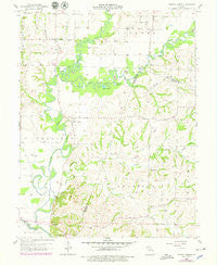 Forest Green Missouri Historical topographic map, 1:24000 scale, 7.5 X 7.5 Minute, Year 1956