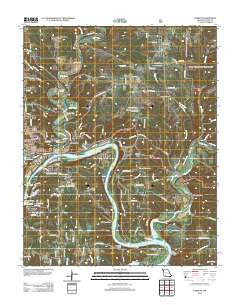 Forsyth Missouri Historical topographic map, 1:24000 scale, 7.5 X 7.5 Minute, Year 2012