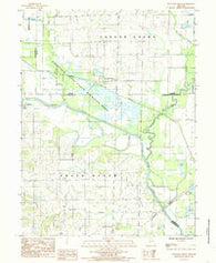 Fountain Grove Missouri Historical topographic map, 1:24000 scale, 7.5 X 7.5 Minute, Year 1984