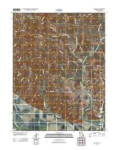 Franklin Missouri Historical topographic map, 1:24000 scale, 7.5 X 7.5 Minute, Year 2012
