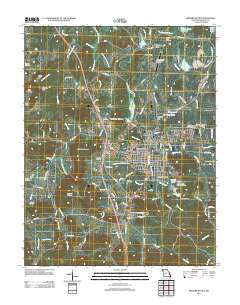 Fredericktown Missouri Historical topographic map, 1:24000 scale, 7.5 X 7.5 Minute, Year 2011