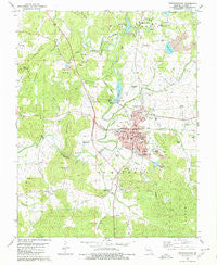 Fredericktown Missouri Historical topographic map, 1:24000 scale, 7.5 X 7.5 Minute, Year 1980