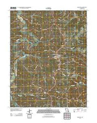 Freeburg Missouri Historical topographic map, 1:24000 scale, 7.5 X 7.5 Minute, Year 2012