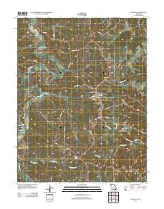 Freeburg Missouri Historical topographic map, 1:24000 scale, 7.5 X 7.5 Minute, Year 2012