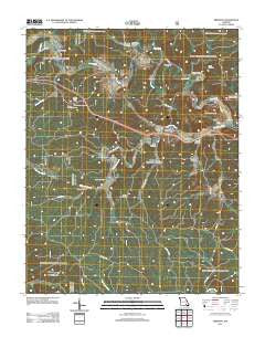 Fremont Missouri Historical topographic map, 1:24000 scale, 7.5 X 7.5 Minute, Year 2011
