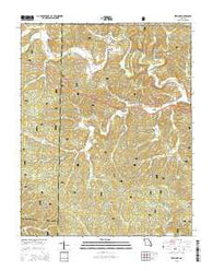 Fremont Missouri Current topographic map, 1:24000 scale, 7.5 X 7.5 Minute, Year 2015