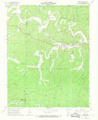 Fremont Missouri Historical topographic map, 1:24000 scale, 7.5 X 7.5 Minute, Year 1968
