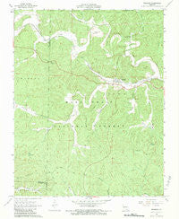 Fremont Missouri Historical topographic map, 1:24000 scale, 7.5 X 7.5 Minute, Year 1968