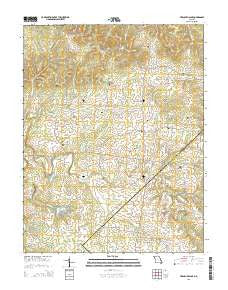 French Village Missouri Current topographic map, 1:24000 scale, 7.5 X 7.5 Minute, Year 2015