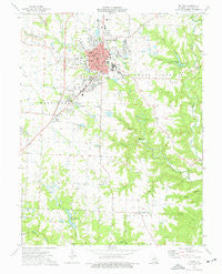 Fulton Missouri Historical topographic map, 1:24000 scale, 7.5 X 7.5 Minute, Year 1975
