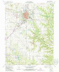 Fulton Missouri Historical topographic map, 1:24000 scale, 7.5 X 7.5 Minute, Year 1975