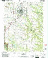 Fulton Missouri Historical topographic map, 1:24000 scale, 7.5 X 7.5 Minute, Year 2000