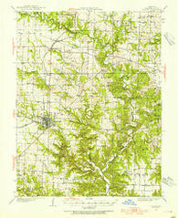 Fulton Missouri Historical topographic map, 1:62500 scale, 15 X 15 Minute, Year 1928
