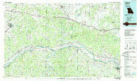 Fulton Missouri Historical topographic map, 1:100000 scale, 30 X 60 Minute, Year 1985