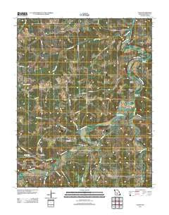 Fuson Missouri Historical topographic map, 1:24000 scale, 7.5 X 7.5 Minute, Year 2011