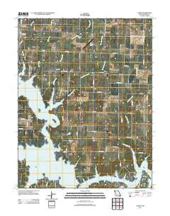 Gaines Missouri Historical topographic map, 1:24000 scale, 7.5 X 7.5 Minute, Year 2011