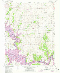 Gaines Missouri Historical topographic map, 1:24000 scale, 7.5 X 7.5 Minute, Year 1953