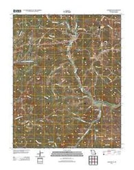 Gainesville Missouri Historical topographic map, 1:24000 scale, 7.5 X 7.5 Minute, Year 2012