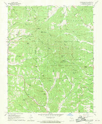 Gainesville NW Missouri Historical topographic map, 1:24000 scale, 7.5 X 7.5 Minute, Year 1968