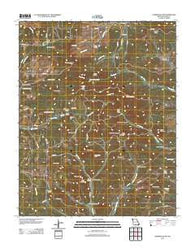 Gainesville NW Missouri Historical topographic map, 1:24000 scale, 7.5 X 7.5 Minute, Year 2012