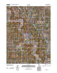 Gallatin Missouri Historical topographic map, 1:24000 scale, 7.5 X 7.5 Minute, Year 2012