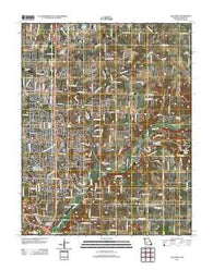 Galloway Missouri Historical topographic map, 1:24000 scale, 7.5 X 7.5 Minute, Year 2011