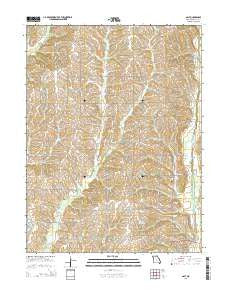Galt Missouri Current topographic map, 1:24000 scale, 7.5 X 7.5 Minute, Year 2014