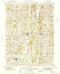 Galt Missouri Historical topographic map, 1:62500 scale, 15 X 15 Minute, Year 1949