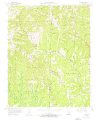 Garber Missouri Historical topographic map, 1:24000 scale, 7.5 X 7.5 Minute, Year 1956