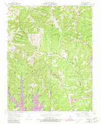 Garber Missouri Historical topographic map, 1:24000 scale, 7.5 X 7.5 Minute, Year 1950