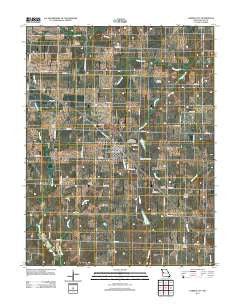 Garden City Missouri Historical topographic map, 1:24000 scale, 7.5 X 7.5 Minute, Year 2011
