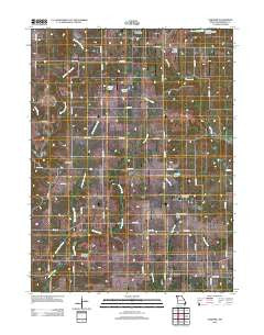 Gardner Missouri Historical topographic map, 1:24000 scale, 7.5 X 7.5 Minute, Year 2012