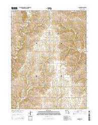 Gardner Missouri Current topographic map, 1:24000 scale, 7.5 X 7.5 Minute, Year 2015