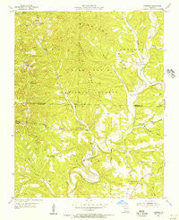 Garrison Missouri Historical topographic map, 1:24000 scale, 7.5 X 7.5 Minute, Year 1955