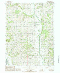 Gentry Missouri Historical topographic map, 1:24000 scale, 7.5 X 7.5 Minute, Year 1984