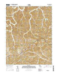 Gerald Missouri Current topographic map, 1:24000 scale, 7.5 X 7.5 Minute, Year 2015