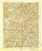 Gerald Missouri Historical topographic map, 1:62500 scale, 15 X 15 Minute, Year 1944