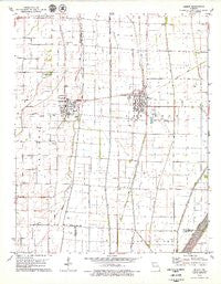 Gideon Missouri Historical topographic map, 1:24000 scale, 7.5 X 7.5 Minute, Year 1978
