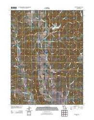 Gifford Missouri Historical topographic map, 1:24000 scale, 7.5 X 7.5 Minute, Year 2012