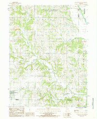 Gilman City East Missouri Historical topographic map, 1:24000 scale, 7.5 X 7.5 Minute, Year 1984