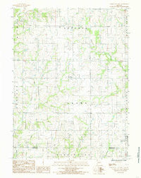 Gilman City West Missouri Historical topographic map, 1:24000 scale, 7.5 X 7.5 Minute, Year 1984