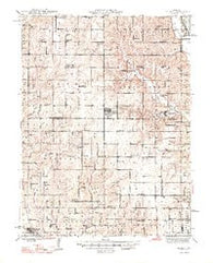 Gilman Missouri Historical topographic map, 1:62500 scale, 15 X 15 Minute, Year 1948