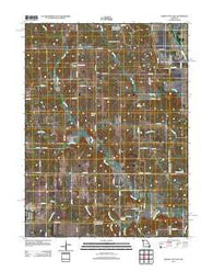 Gilman City East Missouri Historical topographic map, 1:24000 scale, 7.5 X 7.5 Minute, Year 2012
